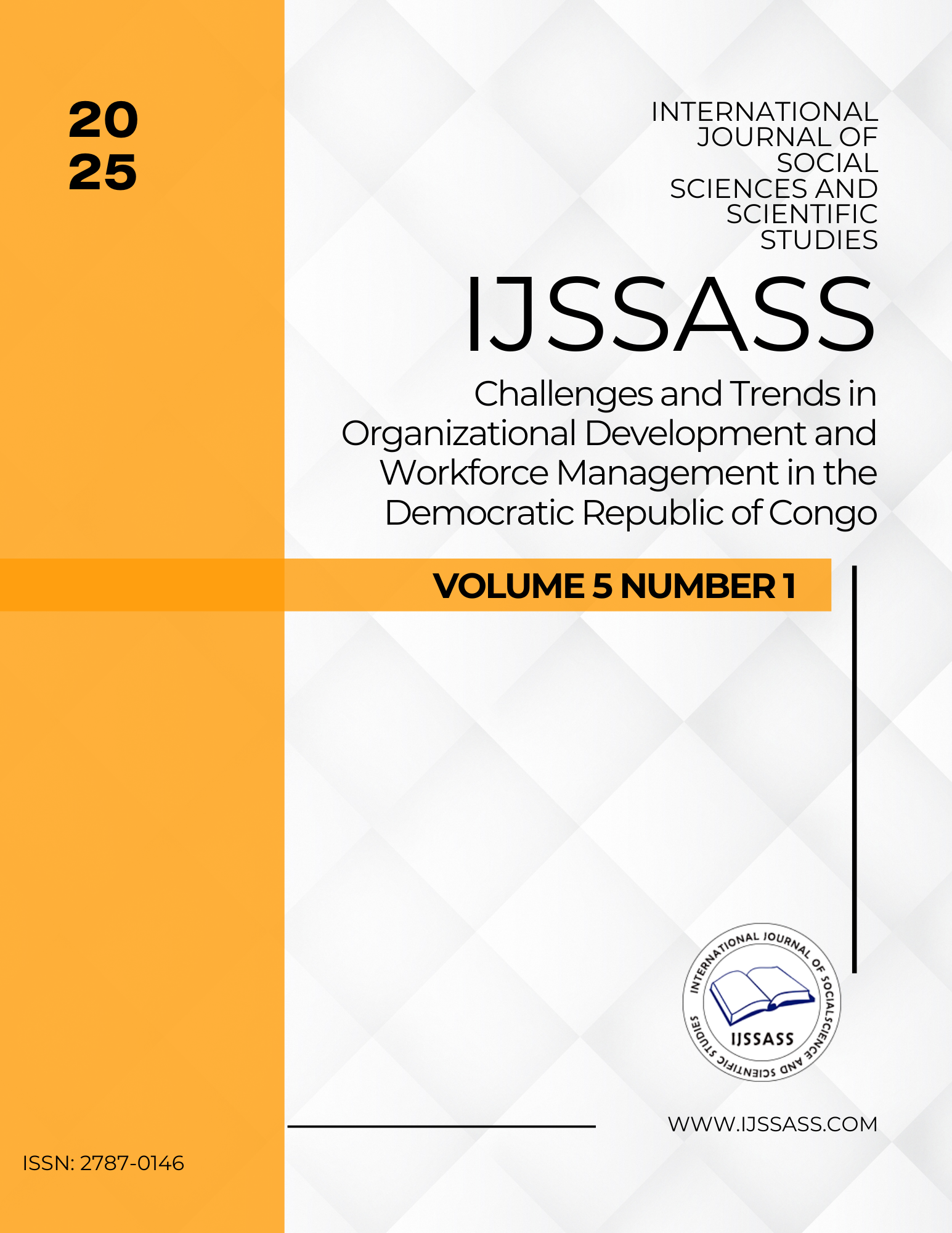 					View Vol. 5 No. 1 (2025): Challenges and Trends in Organizational Development and Workforce Management in the Democratic Republic of Congo
				